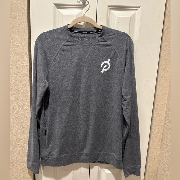 Peloton Men’s Dreamblend Crewneck Pullover Heather Gray , size Small - Picture 7 of 10